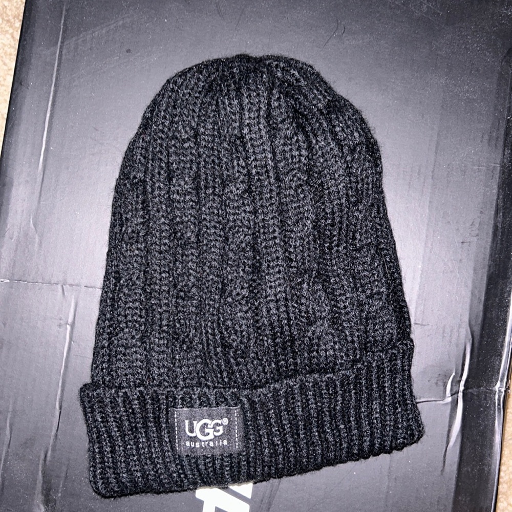 Black Ugg Beanie